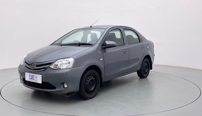 2013 Toyota Etios G, Petrol, Manual, 38,445 km, Left Front Diagonal