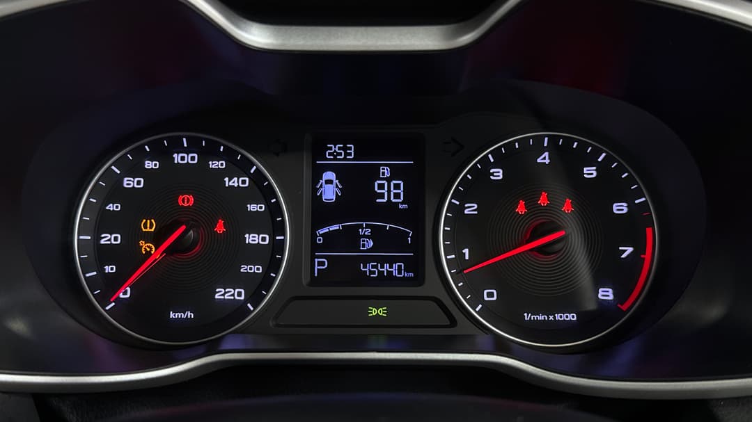 2022 MG ZS Excite, Automatic, 45440 km, Odometer View