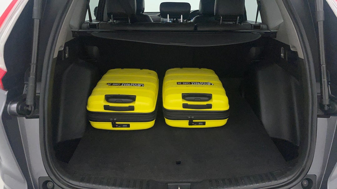Boot Inside View with Luggage
