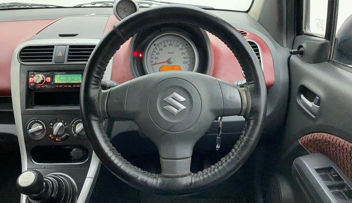 2012 Maruti Ritz VXI, Petrol, Manual, 82,558 km, Steering Wheel Close Up