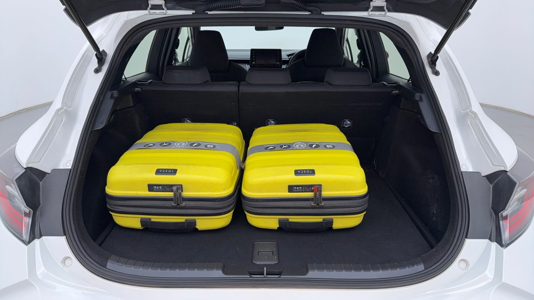 Boot Inside View with Luggage