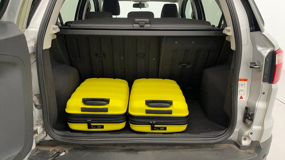 2015 Ford Ecosport Trend, Automatic, 76927 km, Boot Inside View with Luggage