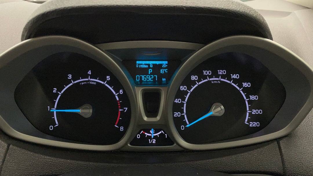 2015 Ford Ecosport Trend, Automatic, 76927 km, Odometer View