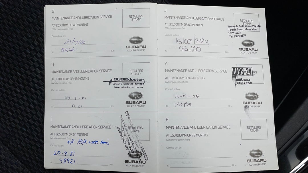 2013 Subaru Forester 2.0xt, Automatic, 130171 km, Service History