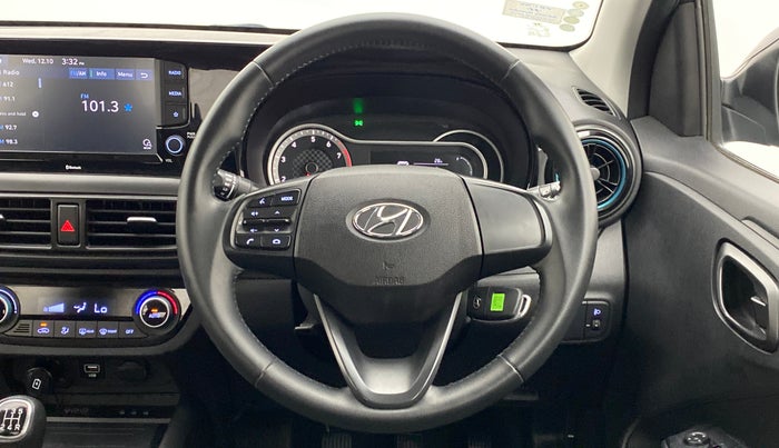 2020 Hyundai GRAND I10 NIOS SPORTZ MT DUAL TONE, Petrol, Manual, 13,749 km, Steering Wheel Close Up
