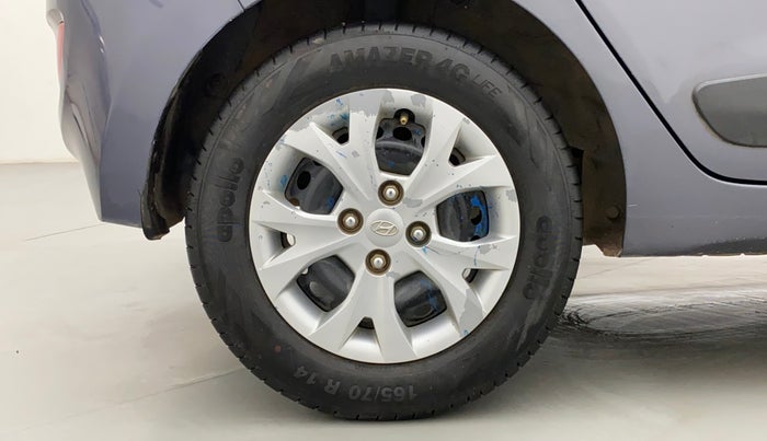 2015 Hyundai Grand i10 SPORTZ 1.2 KAPPA VTVT, Petrol, Manual, 60,925 km, Right Rear Wheel