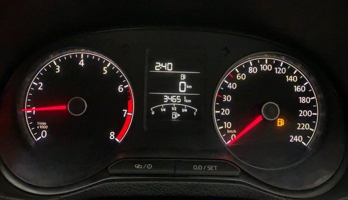 2019 Volkswagen Ameo COMFORTLINE 1.0L, Petrol, Manual, 34,651 km, Odometer Image
