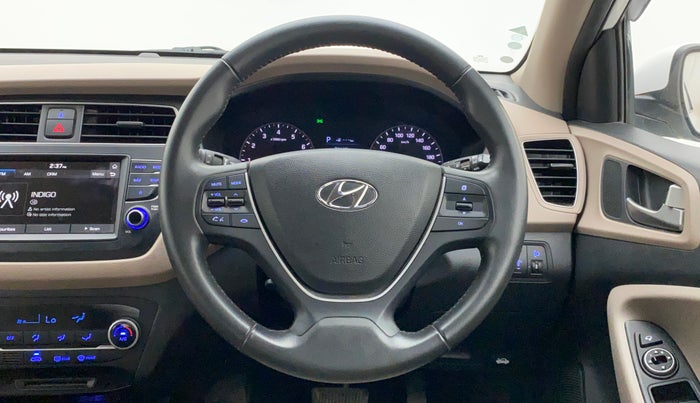 2019 Hyundai Elite i20 ASTA (O) CVT, Petrol, Automatic, 18,643 km, Steering Wheel Close Up