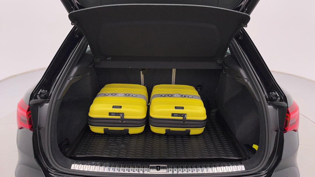 Boot Inside View with Luggage