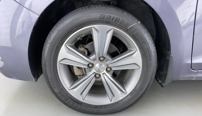 2017 Hyundai Verna 1.6 CRDI SX + AT, Diesel, Automatic, 49,713 km, Left Front Wheel