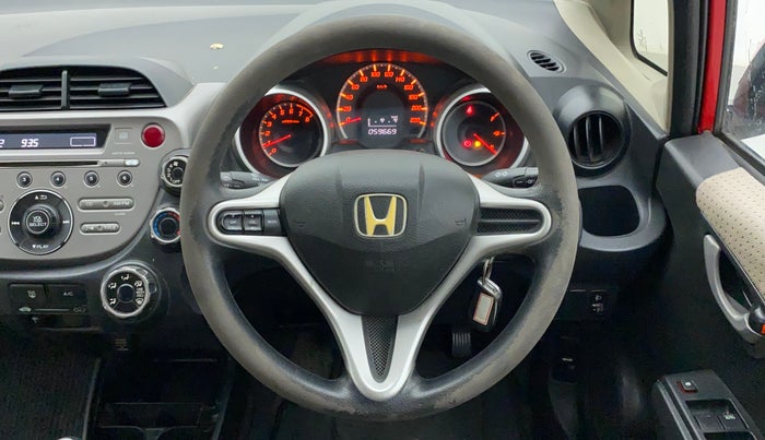 2011 Honda Jazz 1.2L I-VTEC BASE, Petrol, Manual, 59,669 km, Steering Wheel Close Up