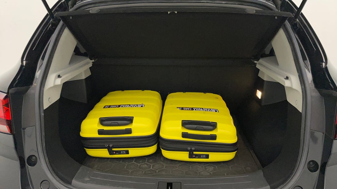 Boot Inside View with Luggage