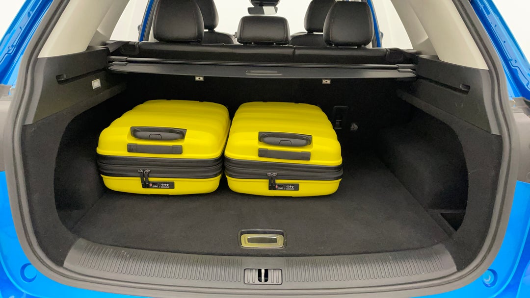 Boot Inside View with Luggage