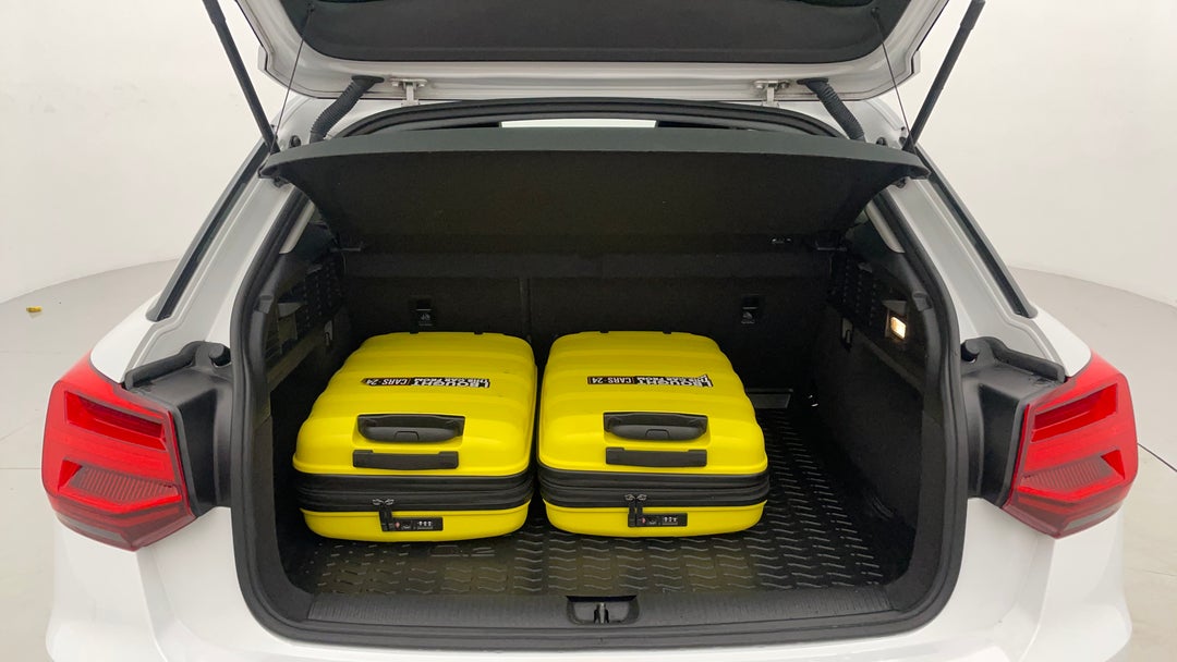 Boot Inside View with Luggage
