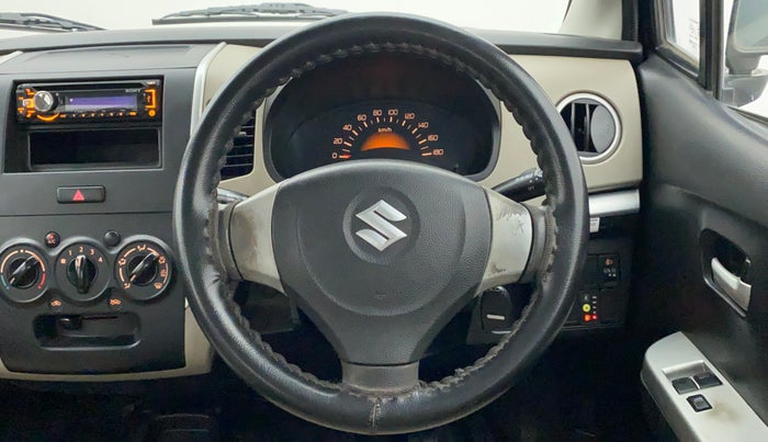 2014 Maruti Wagon R 1.0 LXI CNG, CNG, Manual, 97,331 km, Steering Wheel Close Up