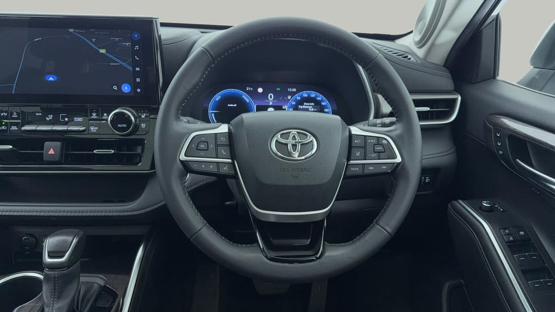 2023 Toyota Kluger Grande Hybrid AWD, Automatic, 57509 km, Steering Wheel Close-up