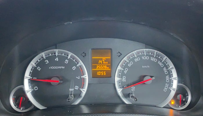 2014 Maruti Swift VXI D, Petrol, Manual, 35,206 km, Odometer Image