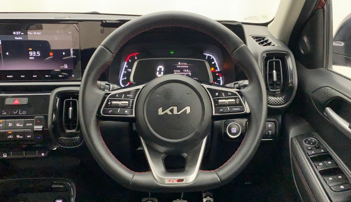 2022 KIA SONET GTX PLUS 1.5, Diesel, Manual, 5,195 km, Steering Wheel Close Up