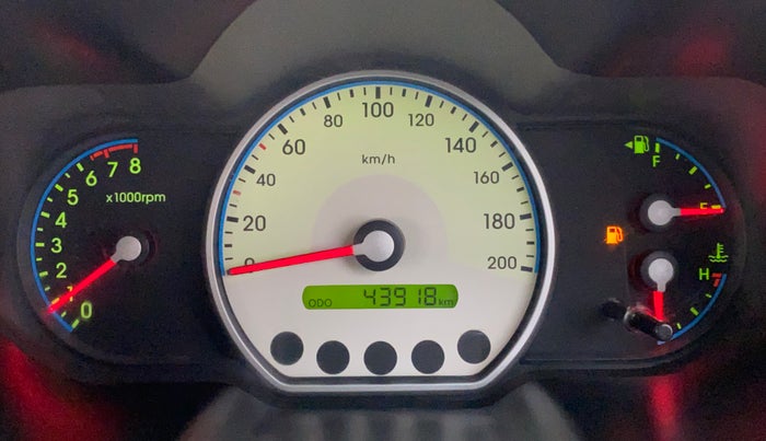2010 Hyundai i10 MAGNA 1.2, Petrol, Manual, 43,838 km, Odometer View