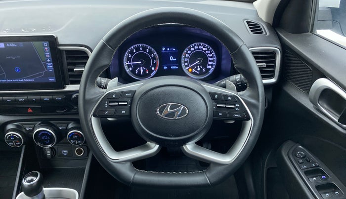 2021 Hyundai VENUE SX PLUS 1.0 TURBO DCT, Petrol, Automatic, 40,075 km, Steering Wheel Close Up