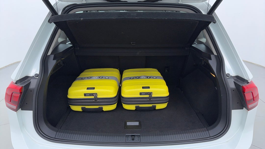 Boot Inside View with Luggage