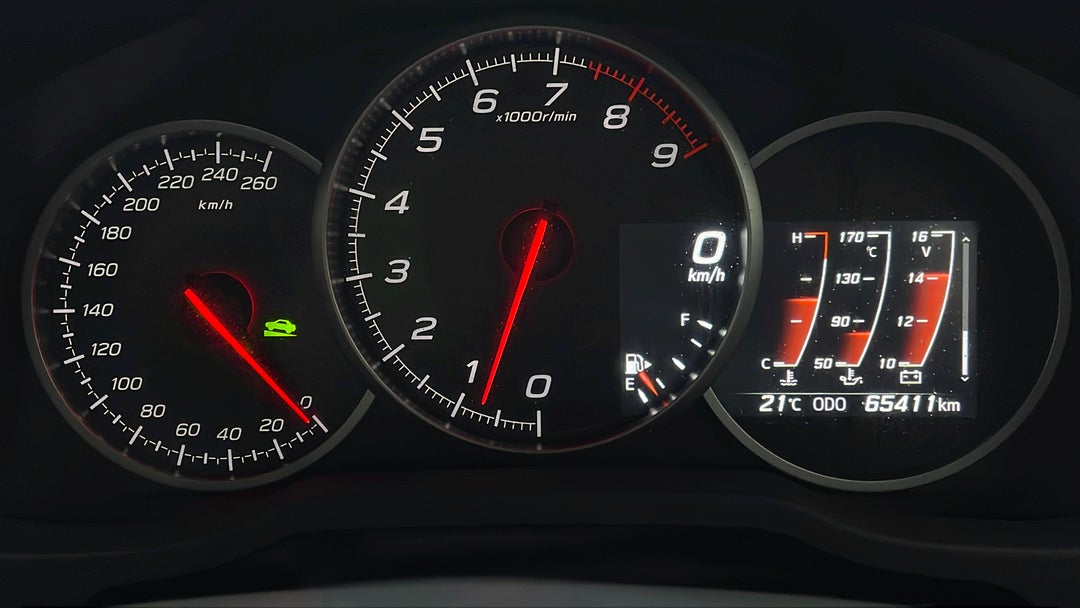 2016 Subaru Brz Brz, Manual, 65411 km, Odometer View