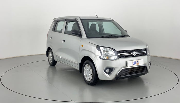 2019 Maruti New Wagon-R 1.0 LXI (O), CNG, Manual, 77,165 km, Right Front Diagonal
