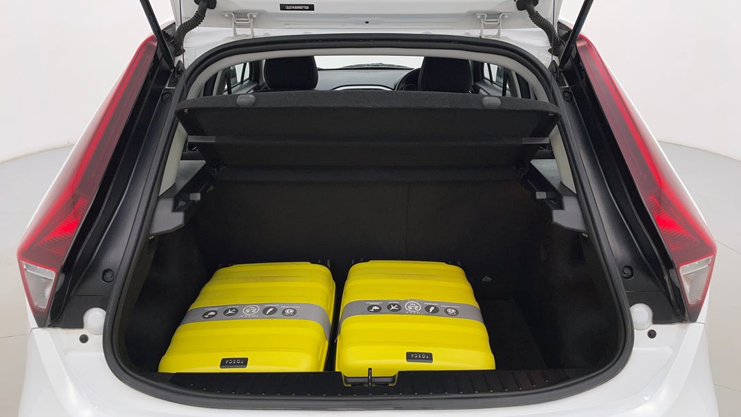 Boot Inside View with Luggage