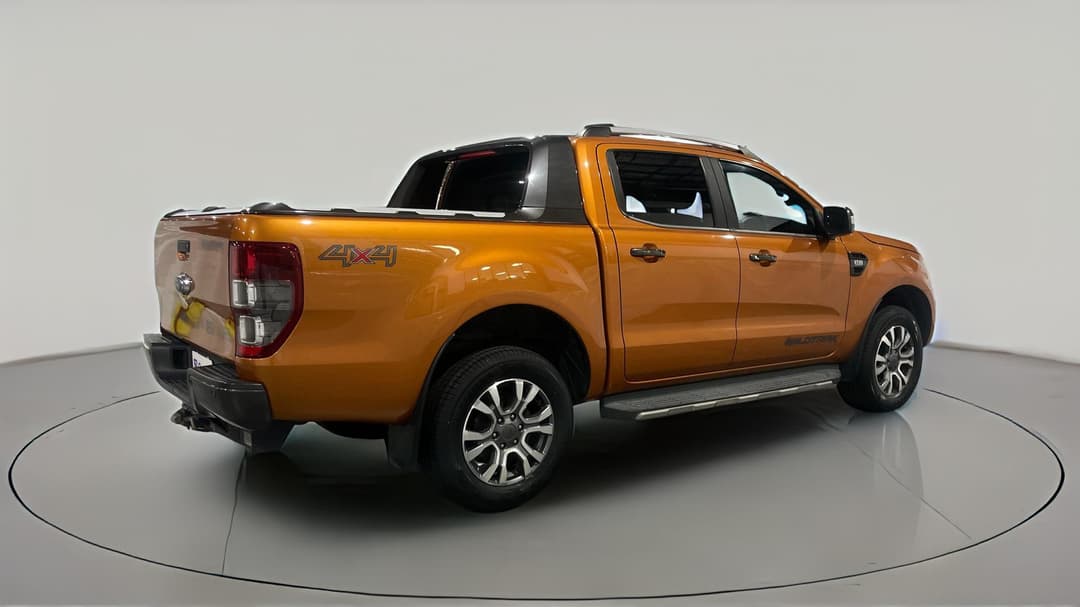 2017 Ford Ranger Wildtrak 3.2 (4x4), Automatic, 165057 km, Right Back Diagonal (45- Degree) View