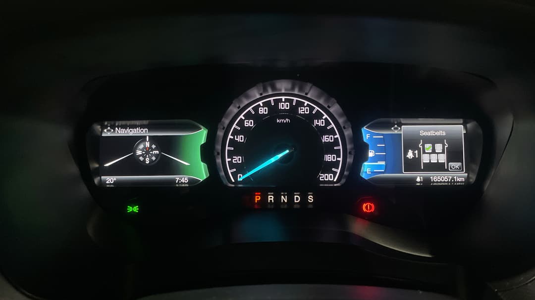 2017 Ford Ranger Wildtrak 3.2 (4x4), Automatic, 165057 km, Odometer View