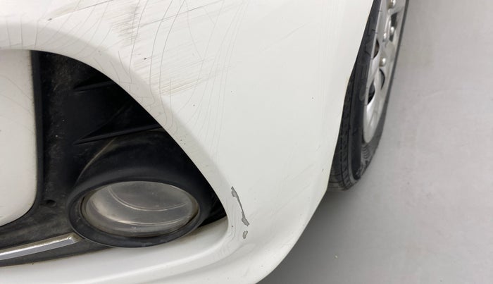 2017 Hyundai Grand i10 SPORTZ 1.2 KAPPA VTVT, Petrol, Manual, 66,163 km, Front bumper - Minor scratches
