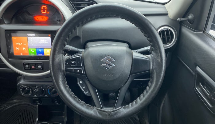 2021 Maruti S PRESSO VXI+, Petrol, Manual, 7,652 km, Steering Wheel Close Up