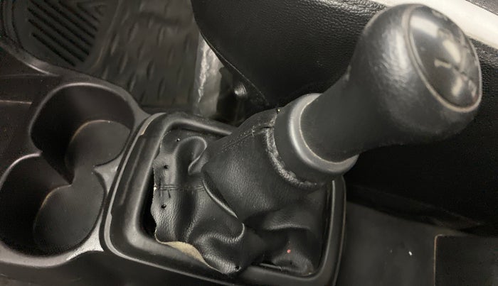 2021 Maruti S PRESSO VXI+, Petrol, Manual, 7,652 km, Gear lever - Boot cover slightly torn