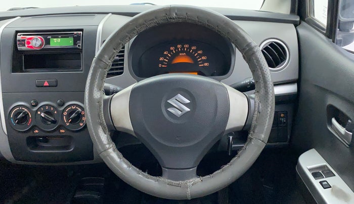 2011 Maruti Wagon R 1.0 LXI, Petrol, Manual, 38,776 km, Steering Wheel Close Up