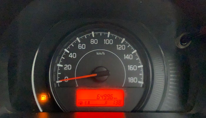 2019 Maruti New Wagon-R VXI 1.0, Petrol, Manual, 64,996 km, Odometer Image