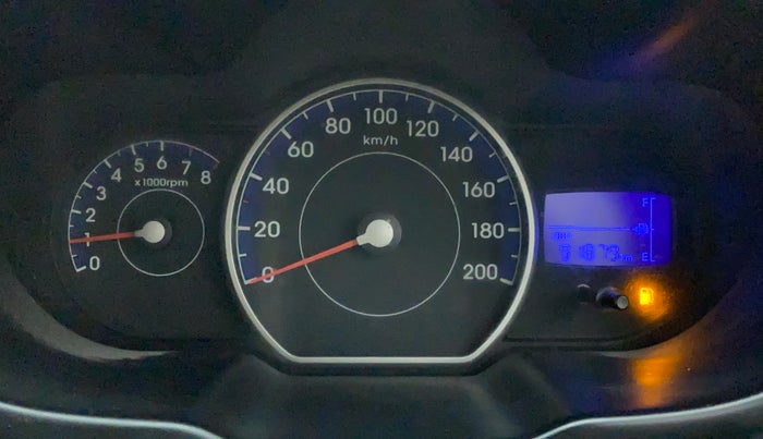 2010 Hyundai i10 SPORTZ (O) 1.2, Petrol, Manual, 91,968 km, Odometer Image