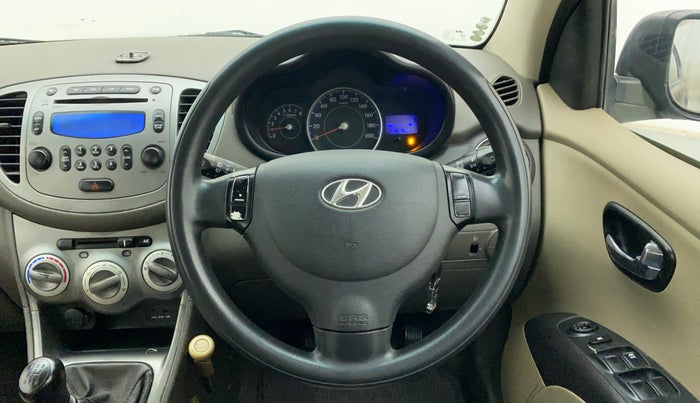 2010 Hyundai i10 SPORTZ (O) 1.2, Petrol, Manual, 91,968 km, Steering Wheel Close Up