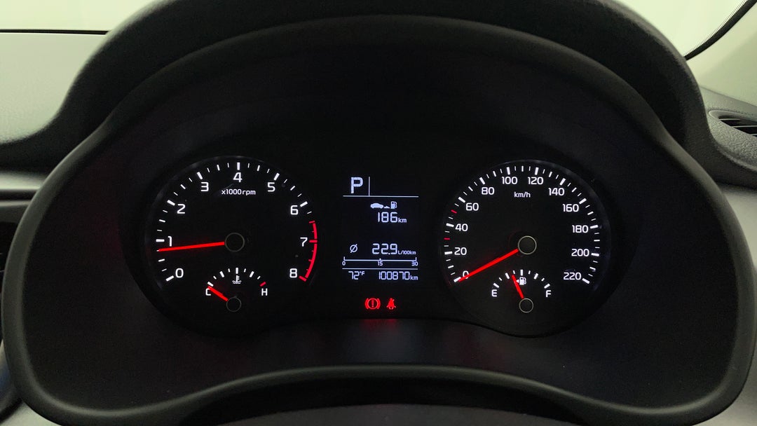 2017 Kia Rio S, Automatic, 100870 km, Odometer View