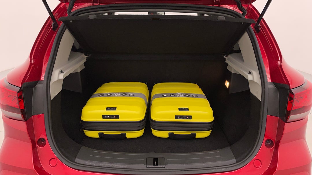 Boot Inside View with Luggage