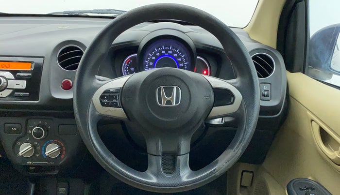 2016 Honda Amaze 1.2L I-VTEC S, Petrol, Manual, 63,420 km, Steering Wheel Close Up