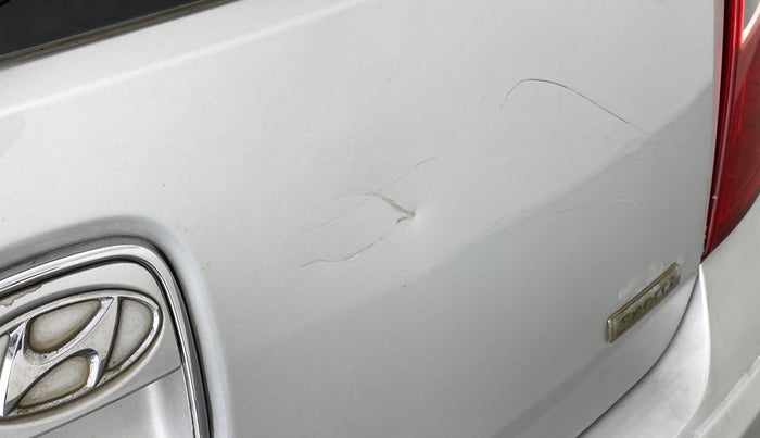 2011 Hyundai i10 SPORTZ 1.2 AT KAPPA2, Petrol, Automatic, 71,054 km, Dicky (Boot door) - Slightly dented