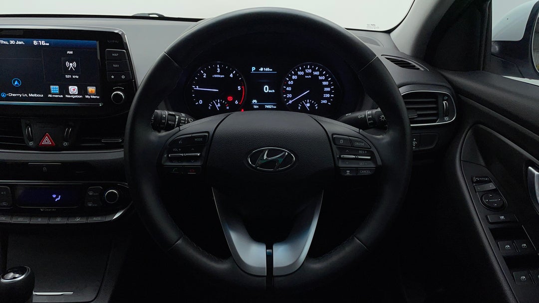 Steering Wheel Close-up