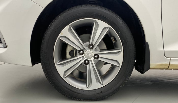2018 Hyundai Verna 1.6 SX VTVT AT (O), Petrol, Automatic, 16,772 km, Left Front Wheel
