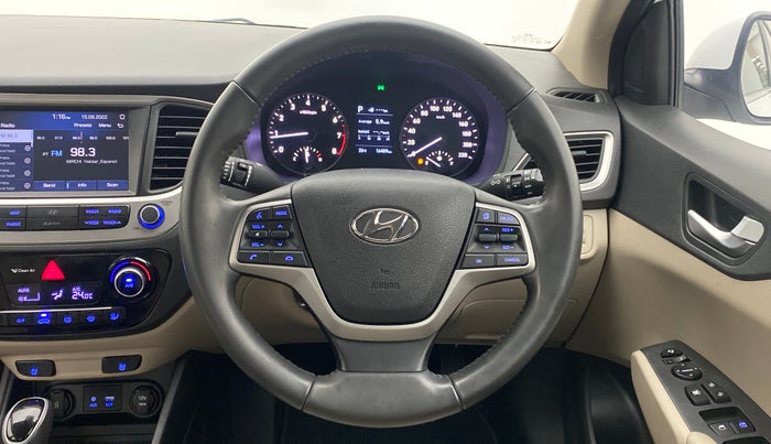 2018 Hyundai Verna 1.6 SX VTVT AT (O), Petrol, Automatic, 16,772 km, Steering Wheel Close Up