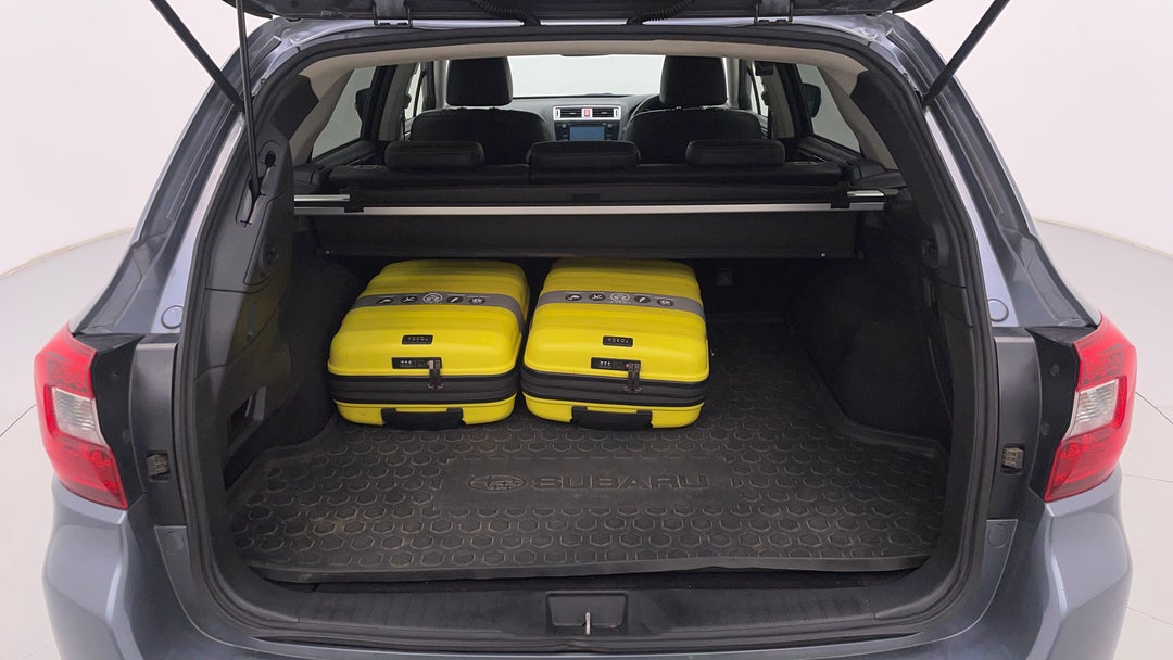 Boot Inside View with Luggage
