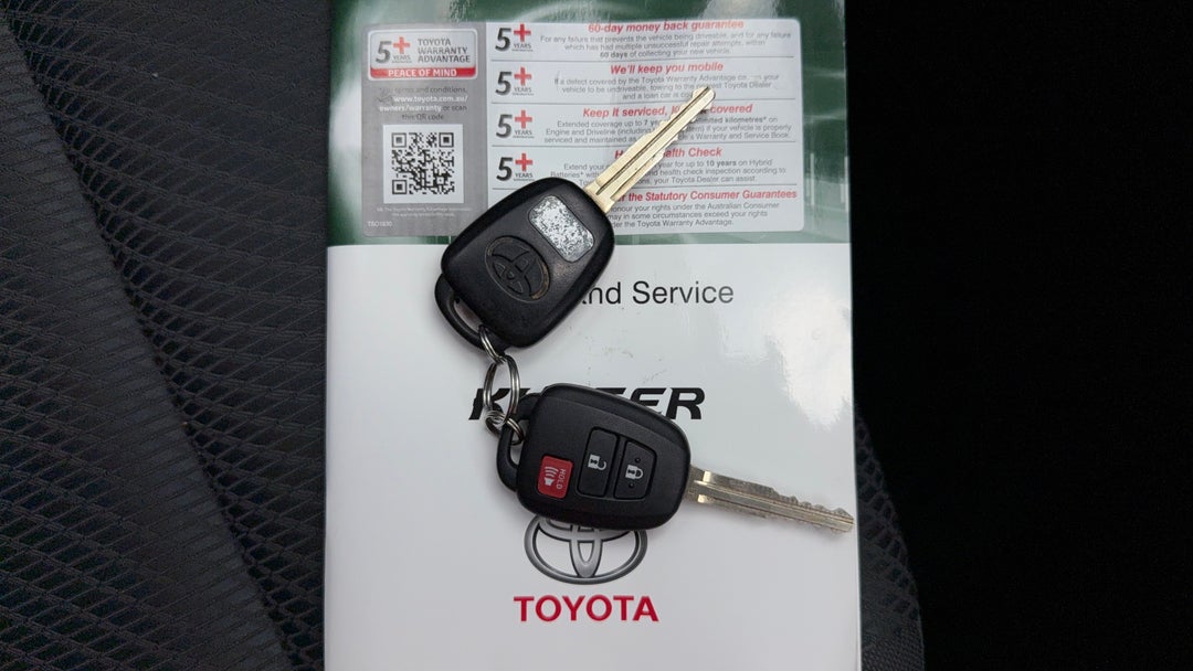 2018 Toyota Kluger Gx (4x4), Automatic, 55300 km, Key Close-up