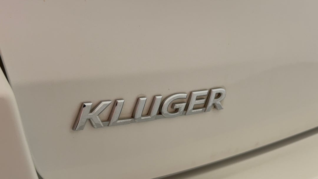 2018 Toyota Kluger Gx (4x4), Automatic, 55300 km, Badge (Boot Left Side)