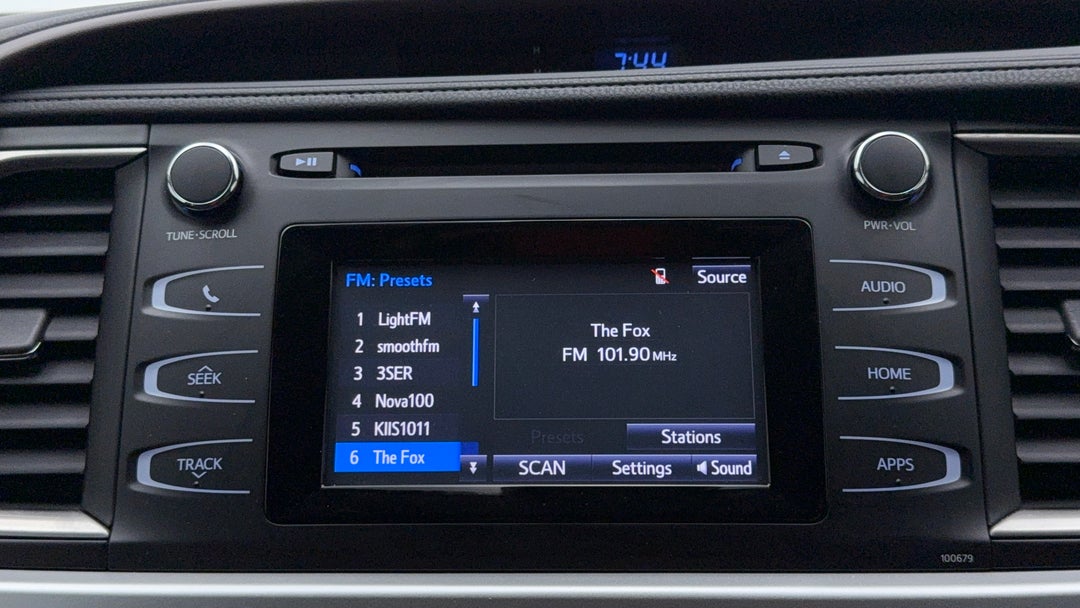 2018 Toyota Kluger Gx (4x4), Automatic, 55300 km, Infotainment System