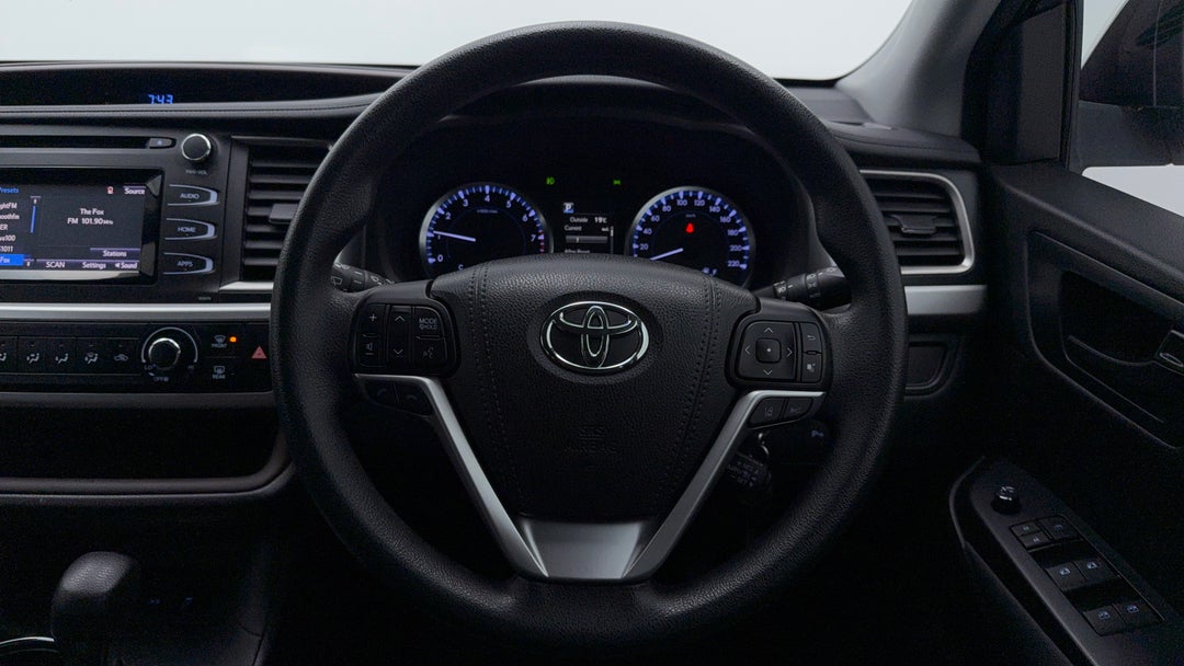 2018 Toyota Kluger Gx (4x4), Automatic, 55300 km, Steering Wheel Close-up