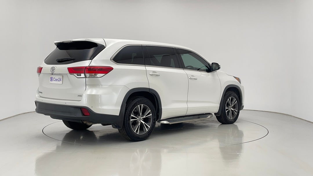 2018 Toyota Kluger Gx (4x4), Automatic, 55300 km, Right Back Diagonal (45- Degree) View